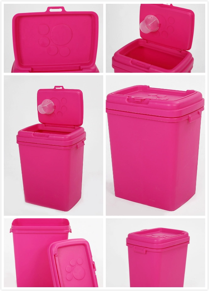 Wholesale Custom New Design Pet Food Storage with Scoop Pet Food Container