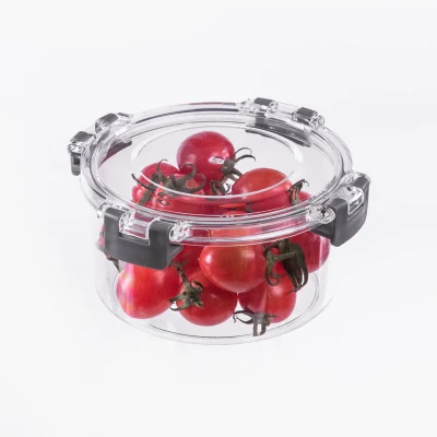 Refrigerador Caja de conservación de frutas Caja de almacenamiento transparente sellada de grado alimenticio