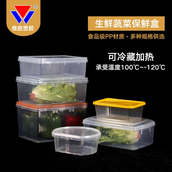 Caja de conservación de Bento, recipientes de plástico para alimentos, caja de dulces, caja de postre
